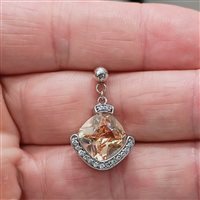 Orecchini Vidali Gioielli Donna in Argento Zircone ORAR-107-34 - ORAR-107-34